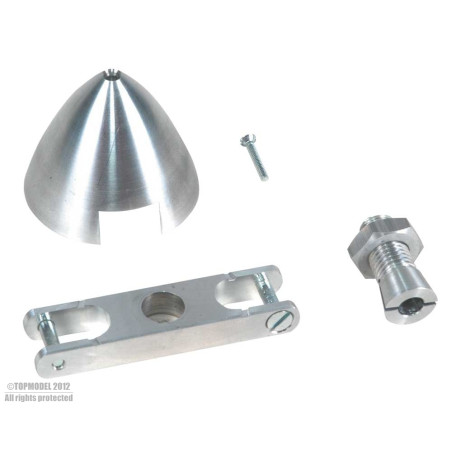 CONE ALU DE PRECISION Ø42/Ø3,17mm
