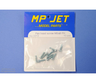 VIS PH M2x8 mm 10pcs 2
