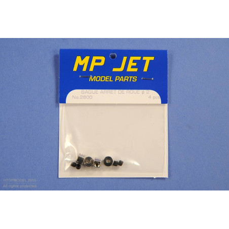 BAGUE ARRET ROUE ø2mm 4pcs