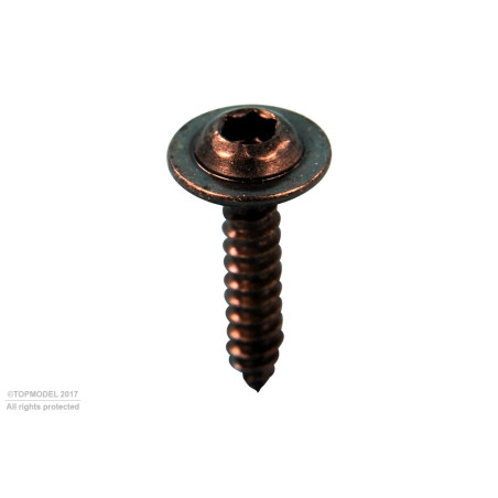 VIS AUTO-TARAUDANTE 3x15mm TETE Chc 30pcs