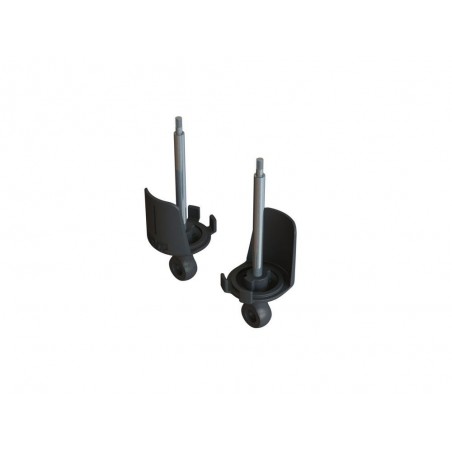 Spare parts for RC cars - ARRMA Shock Absorber Axle, Eyelet and Spring Perch Set Front (2) - ARA330549 - FLASH RC