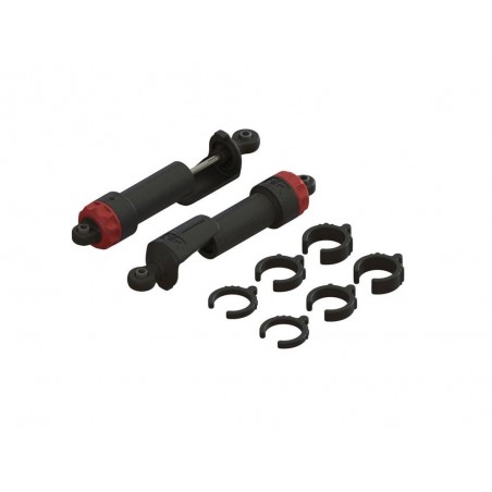 Ricambi RC Auto - ARRMA SHOCK SET ANTERIORE (COPPIA) - ARA330550 - FLASH RC