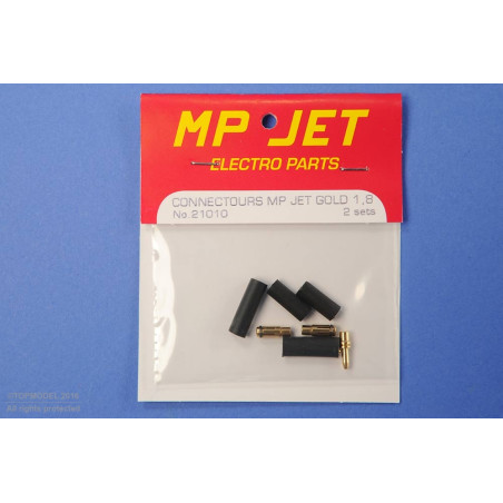 CONNECTEURS MP JET GOLD 1,8 2paires