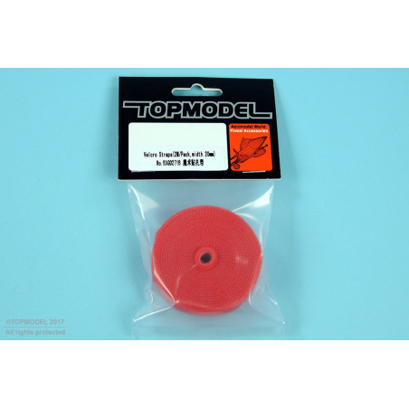 VELCRO® 20mm Rouleau 2m ROUGE
