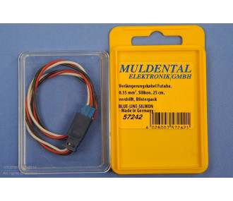 RALLONGE TORSADEE MULDENTAL 25cm 2
