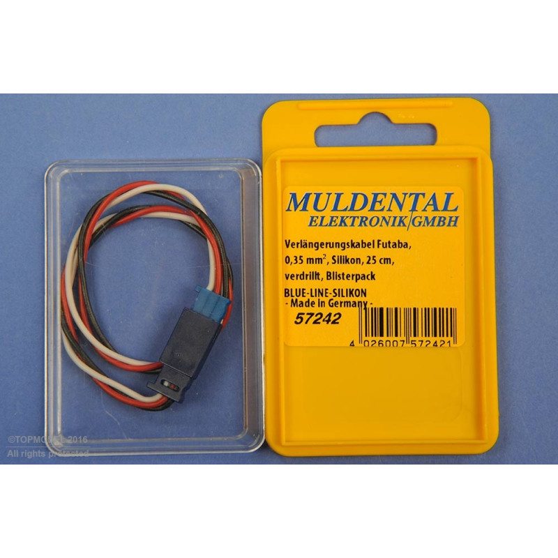 RALLONGE TORSADEE MULDENTAL 25cm