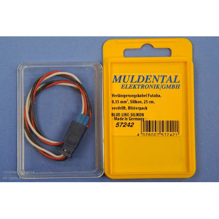 RALLONGE TORSADEE MULDENTAL 25cm