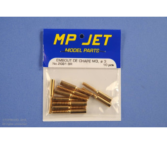 EMBOUT DE CHAPE ø3mm M3 10pcs - FLASH RC 2