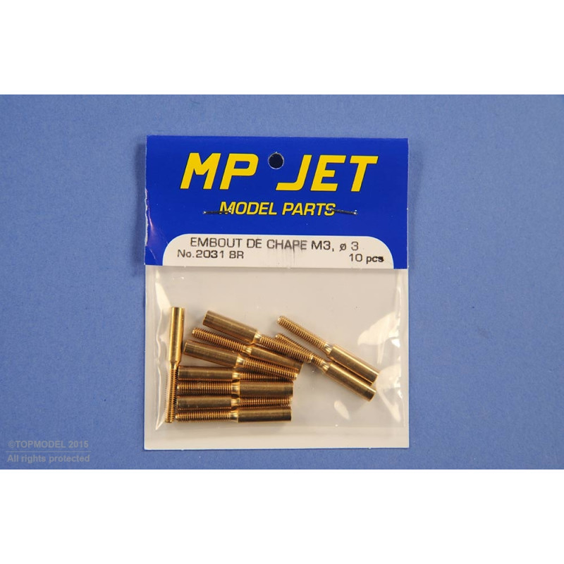 EMBOUT DE CHAPE ø3mm M3 10pcs - FLASH RC