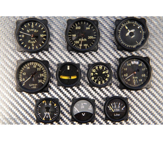 SET D'INSTRUMENTS AVIONS ALLEMANDS STORCH... 1:3 - FLASH RC