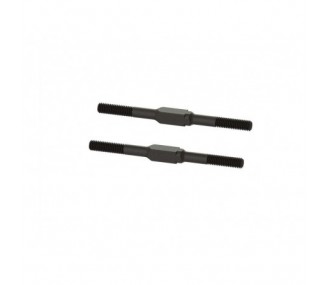 ARRMA Steel Turnbuckle M4x60mm (Black) (2pcs) - ARA330601 - FLASH RC