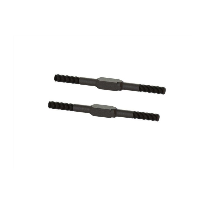 Ersatzteile RC-Cars - ARRMA Steel Turnbuckle M4x60mm (Black) (2pcs) - ARA330601 - FLASH RC
