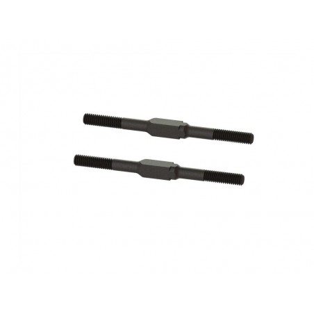 Ersatzteile RC-Cars - ARRMA Steel Turnbuckle M4x60mm (Black) (2pcs) - ARA330601 - FLASH RC