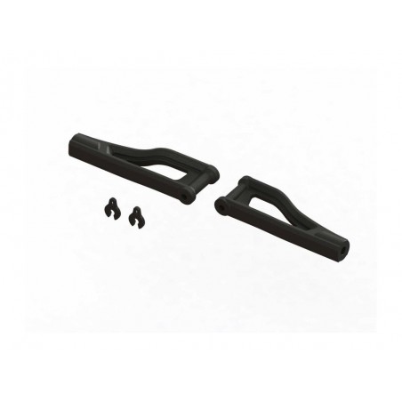 RC Car Parts - ARRMA Brazos de Suspensión Delanteros 87mm (1 Par) - ARA330605 - FLASH RC
