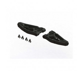 Ersatzteile RC-Cars - ARRMA Front Lower Suspension Arms 100mm (1 Pair) - ARA330606 - FLASH RC