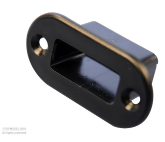 SUPPORT POUR PRISE MG6 (MPX) NOIR La paire - FLASH RC