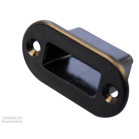 SUPPORT POUR PRISE MG6 (MPX) NOIR La paire - FLASH RC