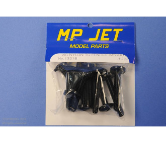 VIS NYLON M5x30 TC FENDUE 10pcs 2