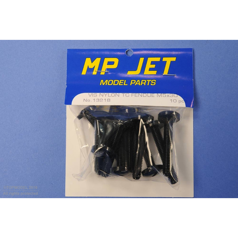 VIS NYLON M5x30 TC FENDUE 10pcs