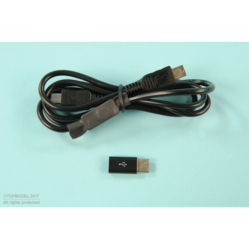 CABLE T3000 VERS USB-C - FLASH RC