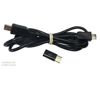 CABLE T3000 VERS USB-C - FLASH RC