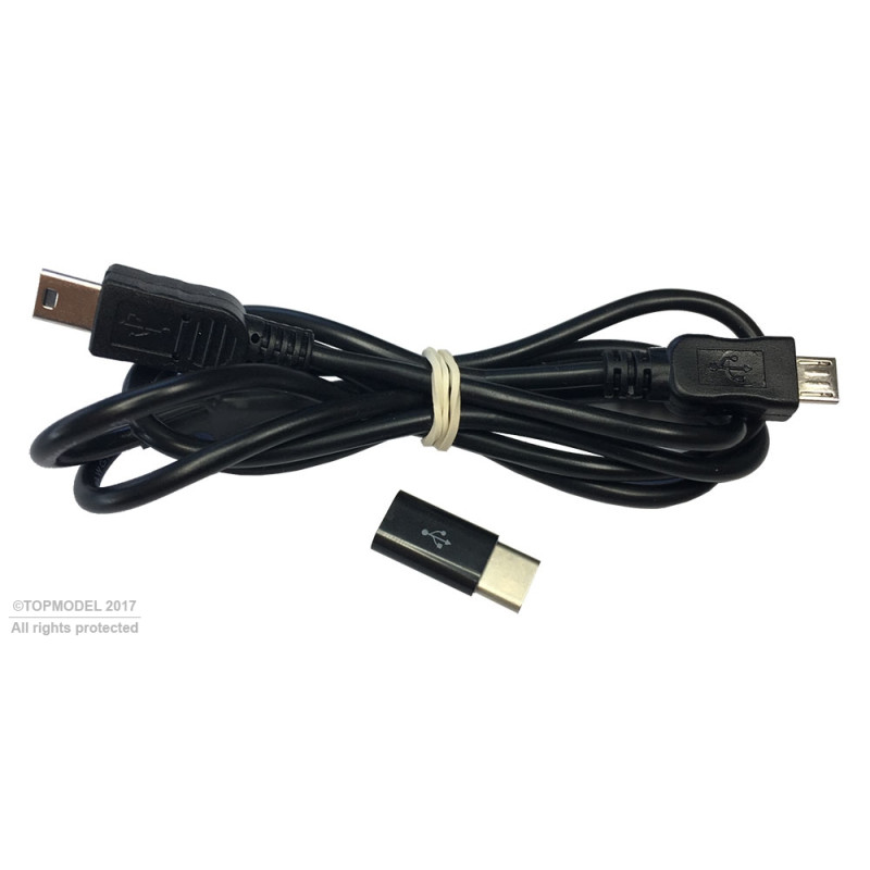 CABLE T3000 VERS USB-C - FLASH RC
