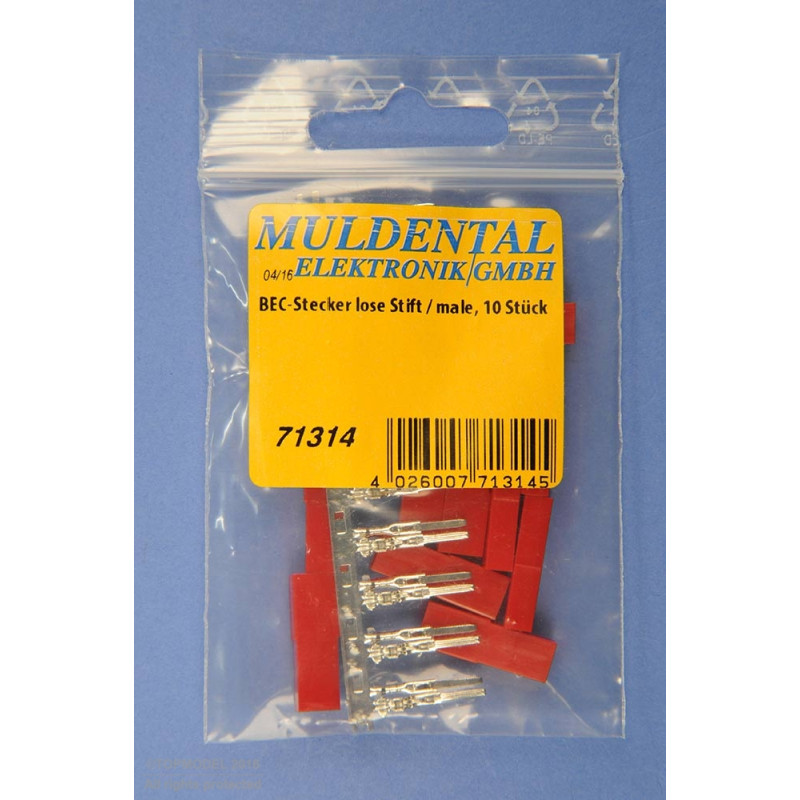 CONNECTEUR FEMELLE BEC EN KIT 10pcs - FLASH RC