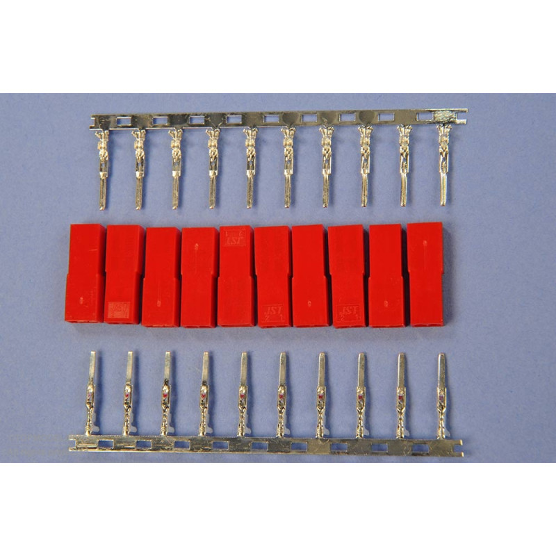 CONNECTEUR FEMELLE BEC EN KIT 10pcs - FLASH RC