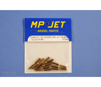 EMBOUT DE CHAPE ECO ø1,8mm M2 10pcs 2