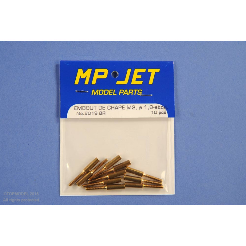 EMBOUT DE CHAPE ECO ø1,8mm M2 10pcs