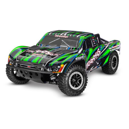 Traxxas Slash 4WD VXL vert HD TSM ID RTR (sans accu/chargeur) 68386-4 - FLASH RC