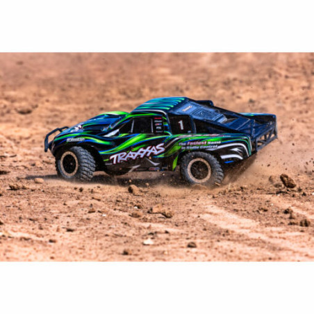 Auto R/C - Traxxas Slash 4WD VXL Red TSM ID RTR (senza batteria/caricabatterie) 68086-4 - FLASH RC