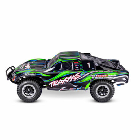 Coches R/C - Traxxas Slash 4WD VXL Rojo TSM ID RTR (sin batería/cargador) 68086-4 - FLASH RC