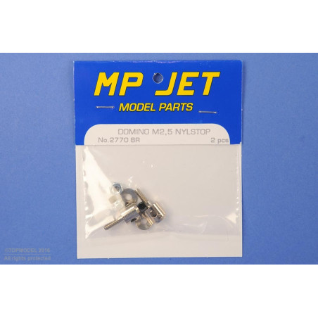 DOMINO M2,5 NYLSTOP 2pcs alu