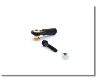 chapes a rotule V1 type, 7 mm dia, M4/3 courte - FLASH RC