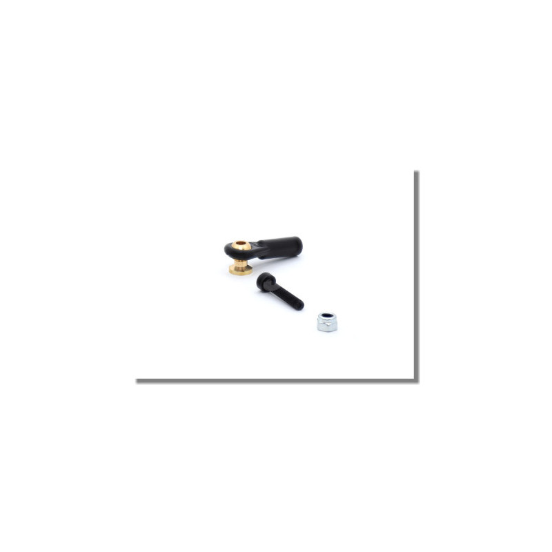 chapes a rotule V1 type, 7 mm dia, M4/3 courte - FLASH RC