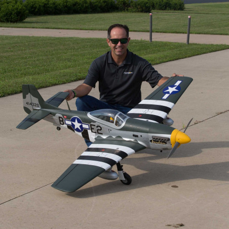 Avion - P-51D Mustang 20cc ARF, 69.5" - Hangar 9