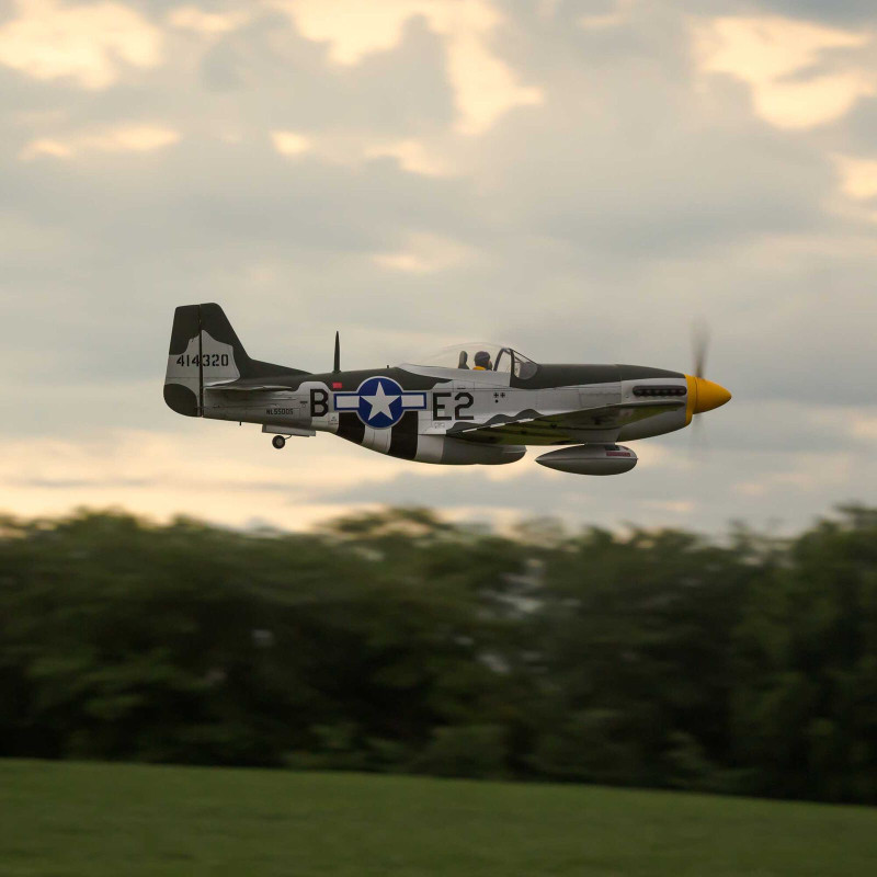 Avion - P-51D Mustang 20cc ARF, 69.5" - Hangar 9
