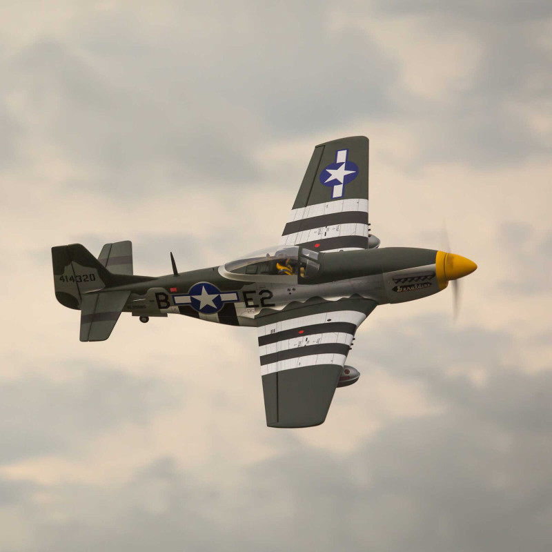 Avion - P-51D Mustang 20cc ARF, 69.5" - Hangar 9