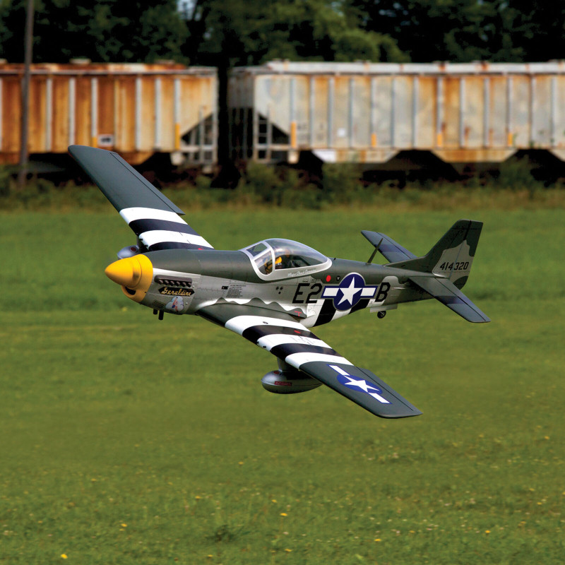Avion - P-51D Mustang 20cc ARF, 69.5" - Hangar 9