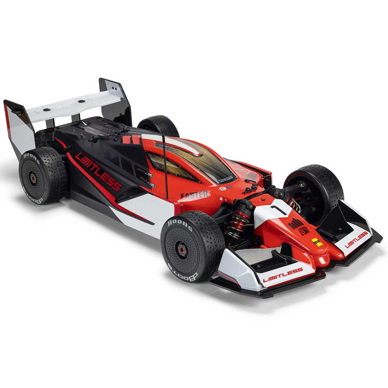 1/7 LIMITLESS 8S AVC 4X4 RTR Brushless Street Speed, Rouge/Noir - ARRMA - FLASH RC