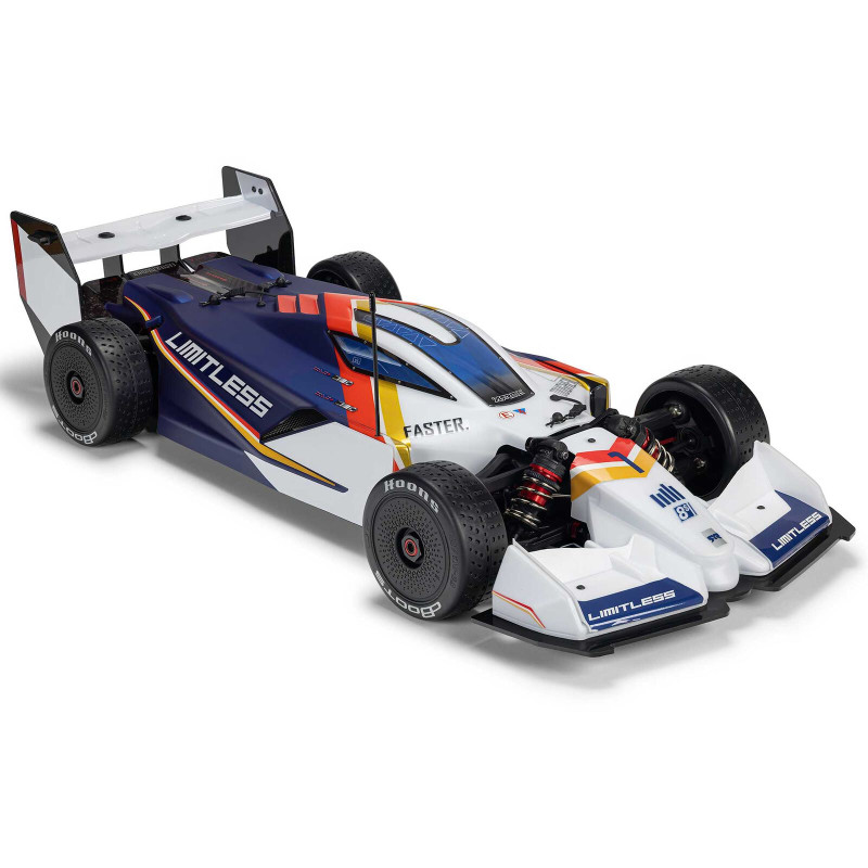 1/7 LIMITLESS 8S AVC 4X4 RTR Brushless Street Speed, Blanc/Bleu - ARRMA