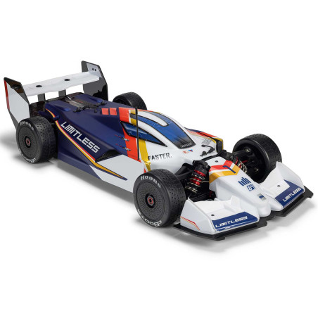 1/7 LIMITLESS 8S AVC 4X4 RTR Brushless Street Speed, Blanc/Bleu - ARRMA