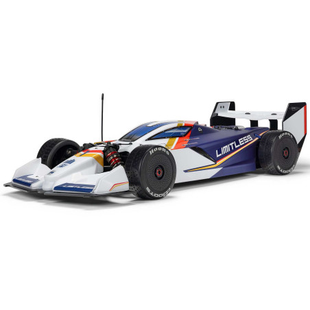 1/7 LIMITLESS 8S AVC 4X4 RTR Brushless Street Speed, Blanc/Bleu - ARRMA