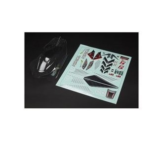 RC Car Parts - ARRMA Typhoon 4x4 Clear Body with Decals - ARA402270 - FLASH RC