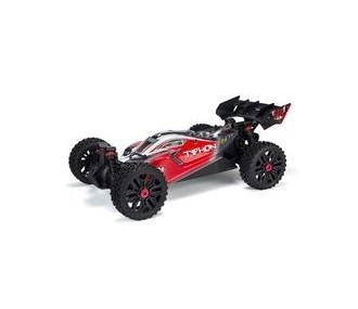 RC Car Parts - ARRMA Typhoon 4x4 Blx Pintado Decaled Trimmed Body Rojo - ARA402274 - FLASH RC