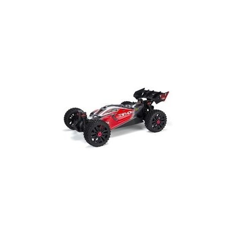 RC Car Parts - ARRMA Typhoon 4x4 Blx Pintado Decaled Trimmed Body Rojo - ARA402274 - FLASH RC