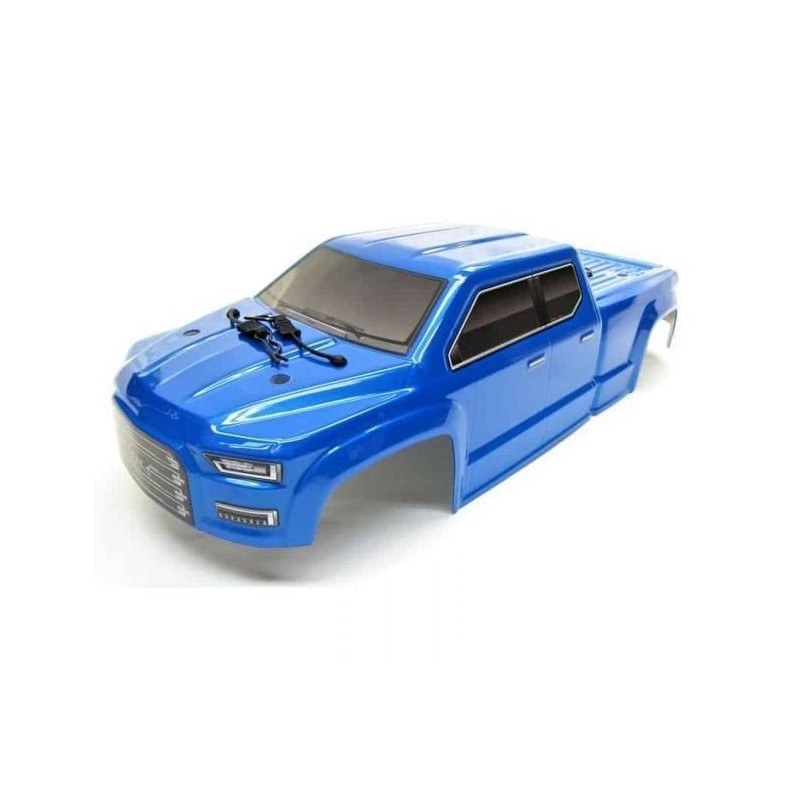 RC Car Parts - ARRMA BIG ROCK CC 4X4 PNTD DCLD Trimmed Body (Blue) - ARA402283 - FLASH RC