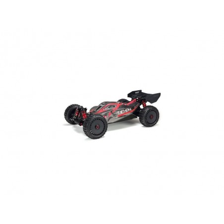 RC Car Parts - ARRMA Body Painted w/Decals Typhoon 6S Black/Red - ARA406120 - FLASH RC