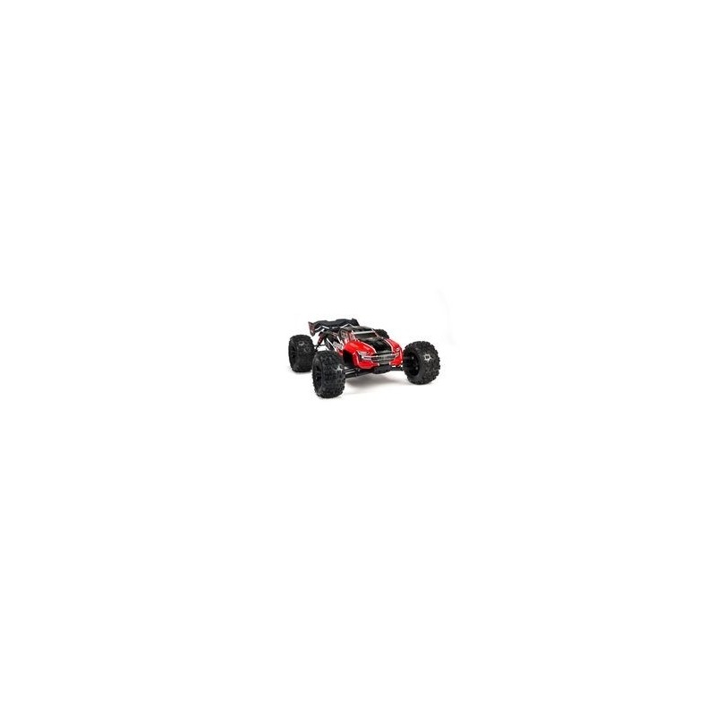 Ricambi per auto RC - ARRMA Kraton 6S BLX carrozzeria decalcomania verniciata (Rosso) - ARA406156 - FLASH RC